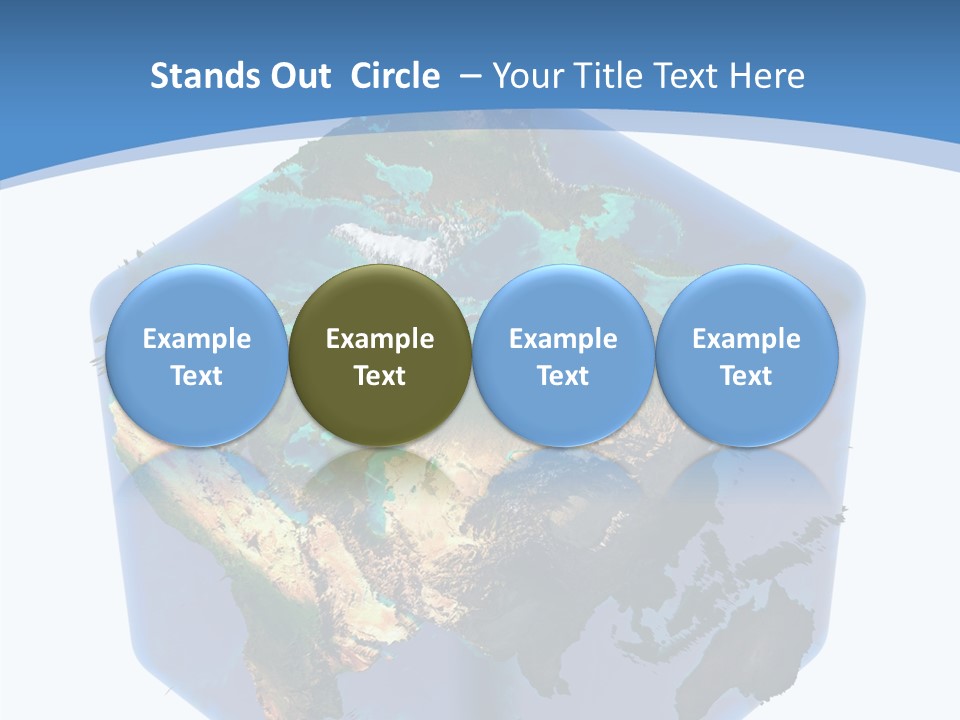Cubic Earth PowerPoint Template