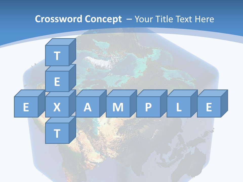 Cubic Earth PowerPoint Template