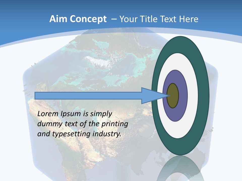 Cubic Earth PowerPoint Template