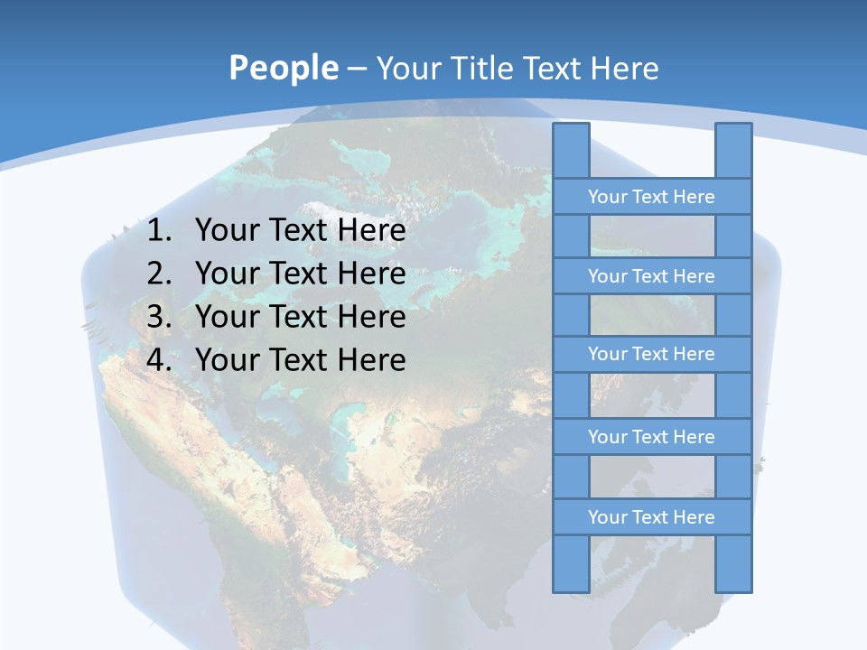 Cubic Earth PowerPoint Template