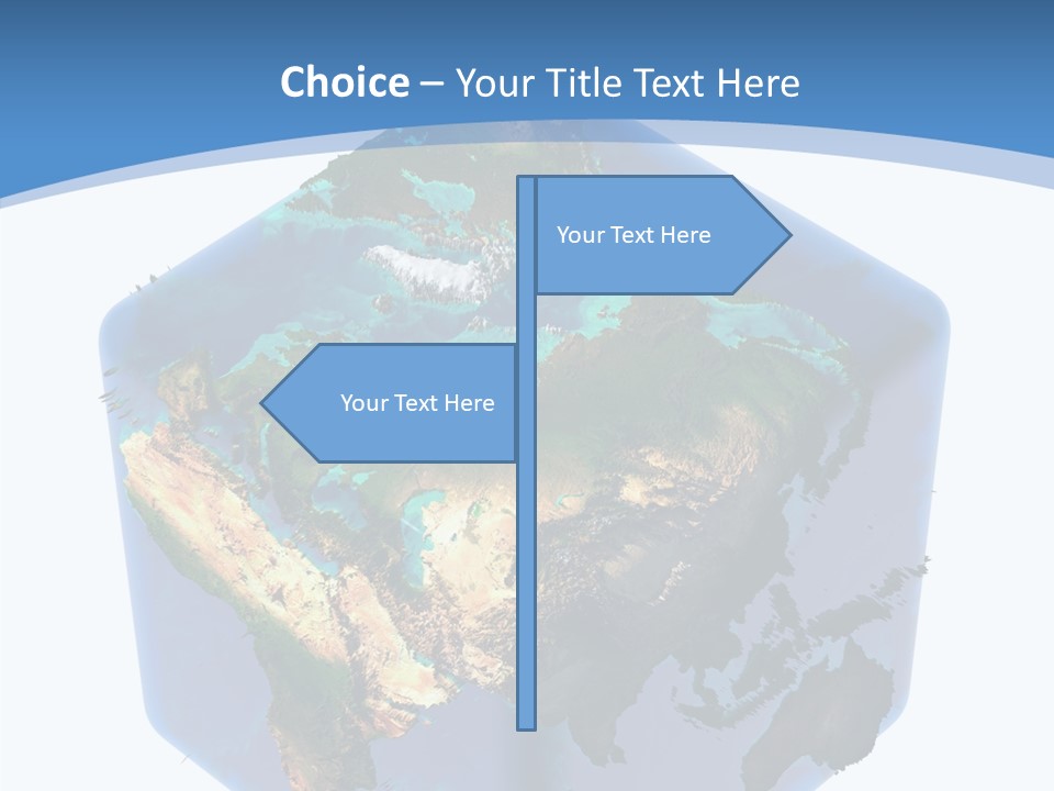 Cubic Earth PowerPoint Template