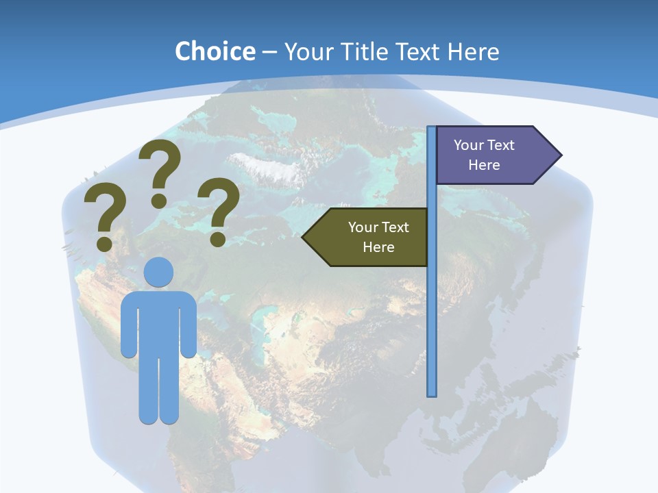 Cubic Earth PowerPoint Template