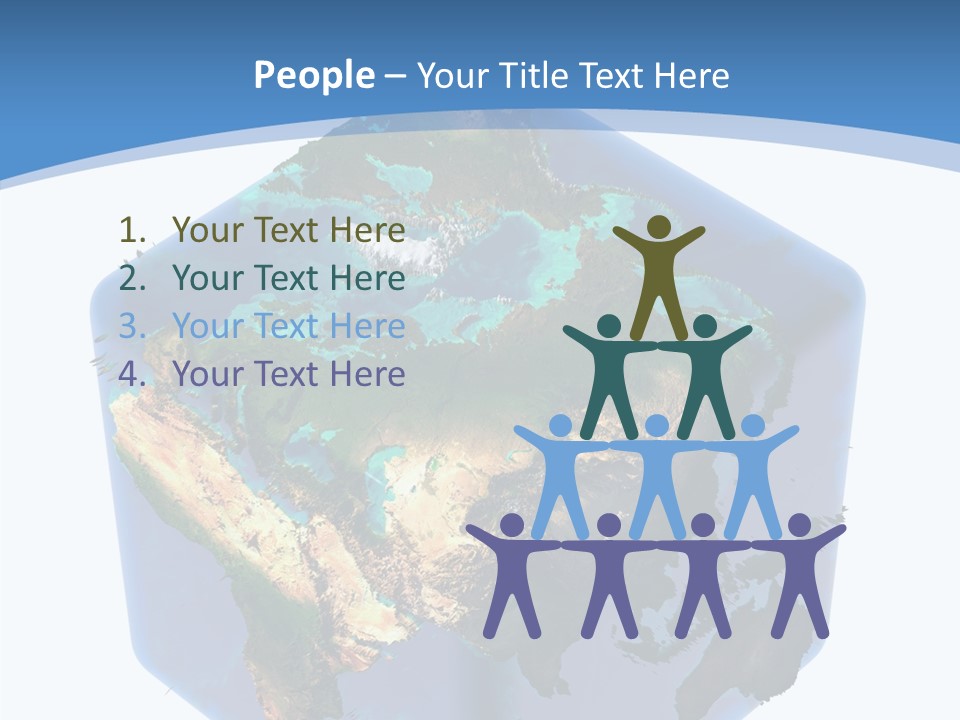 Cubic Earth PowerPoint Template