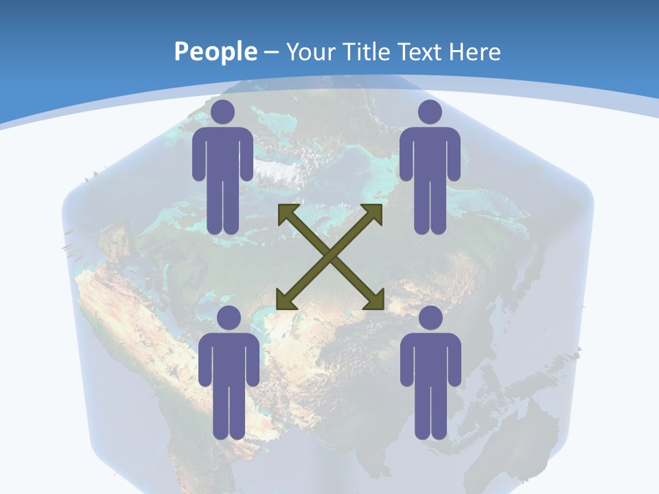 Cubic Earth PowerPoint Template