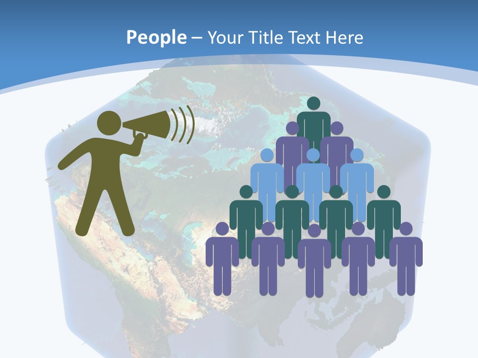 Cubic Earth PowerPoint Template