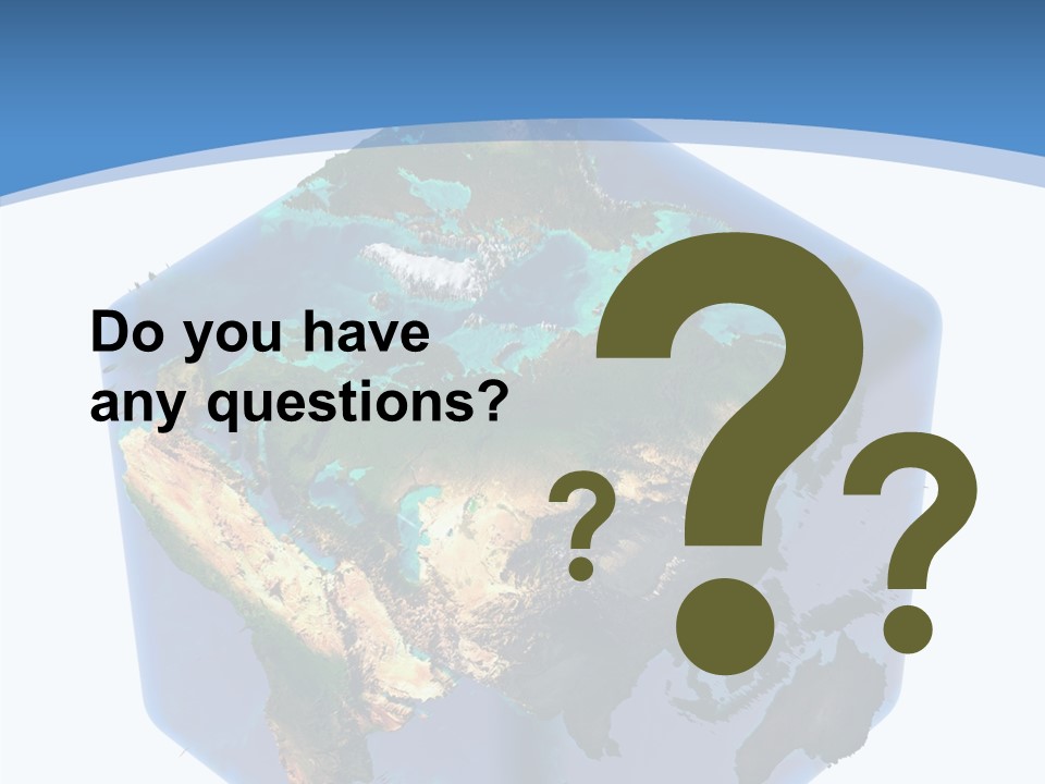 Cubic Earth PowerPoint Template