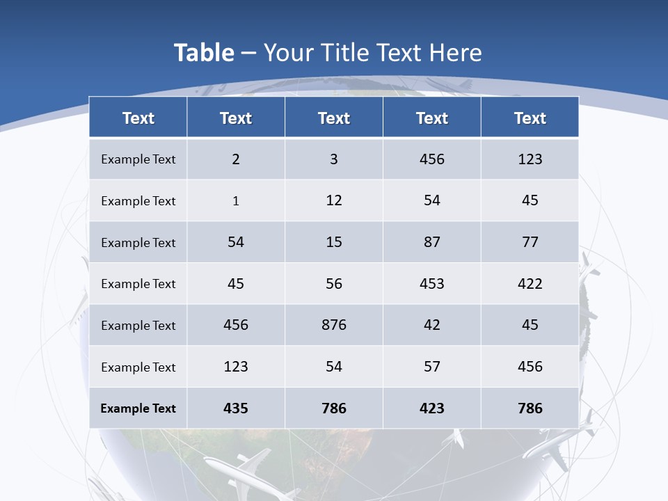 International Travel PowerPoint Template