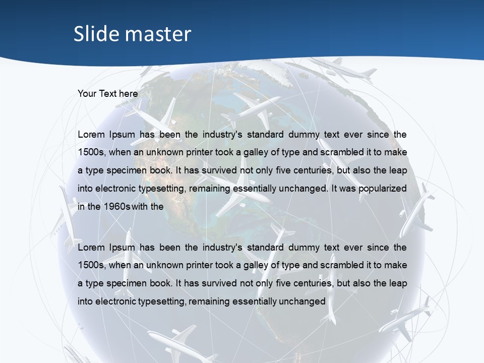 Travel Around The World PowerPoint Template