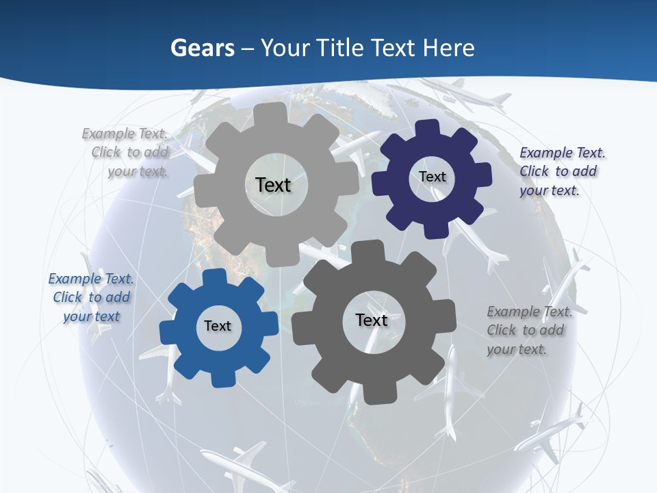 Travel Around The World PowerPoint Template