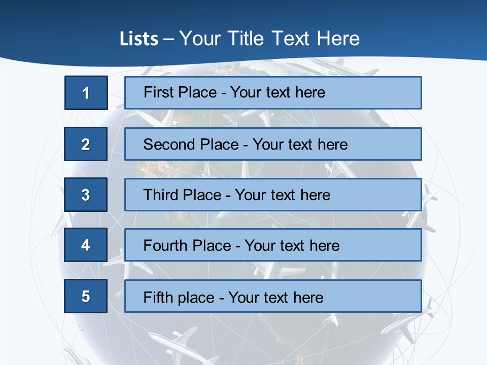 Travel Around The World PowerPoint Template