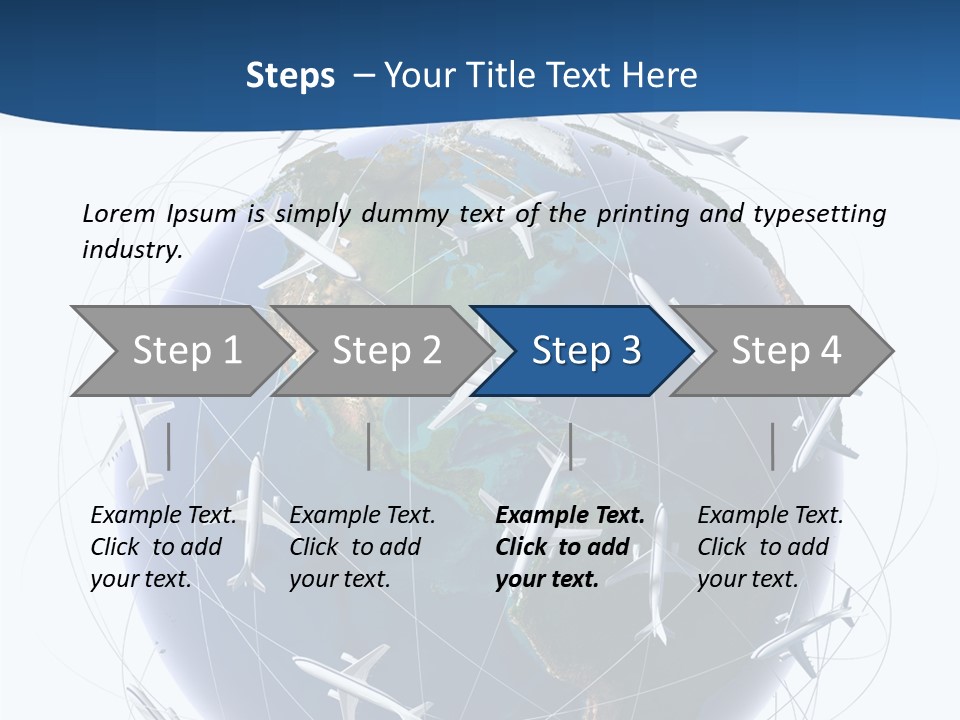 Travel Around The World PowerPoint Template