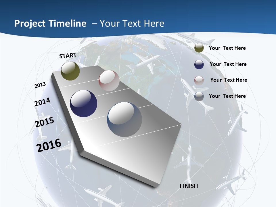 Travel Around The World PowerPoint Template