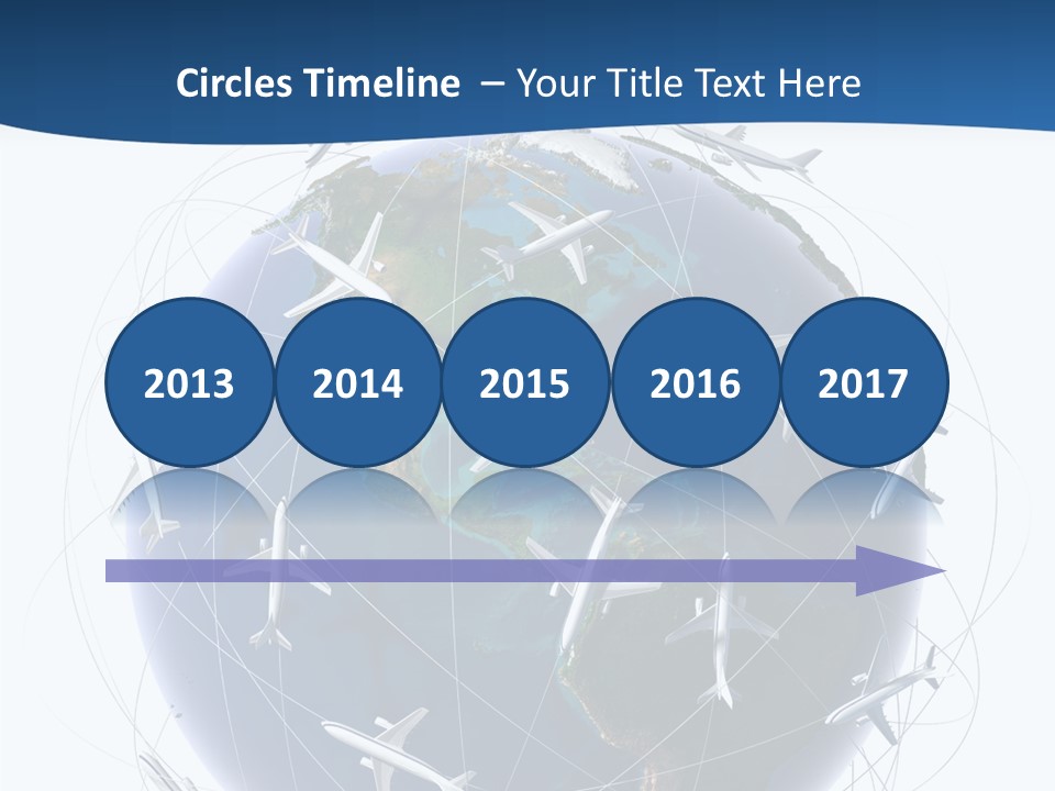 Travel Around The World PowerPoint Template