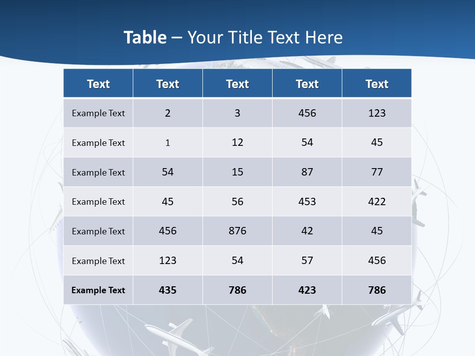 Travel Around The World PowerPoint Template