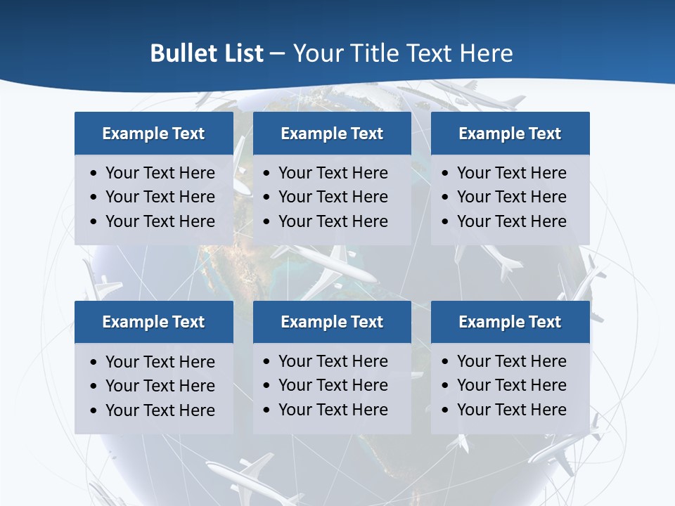 Travel Around The World PowerPoint Template