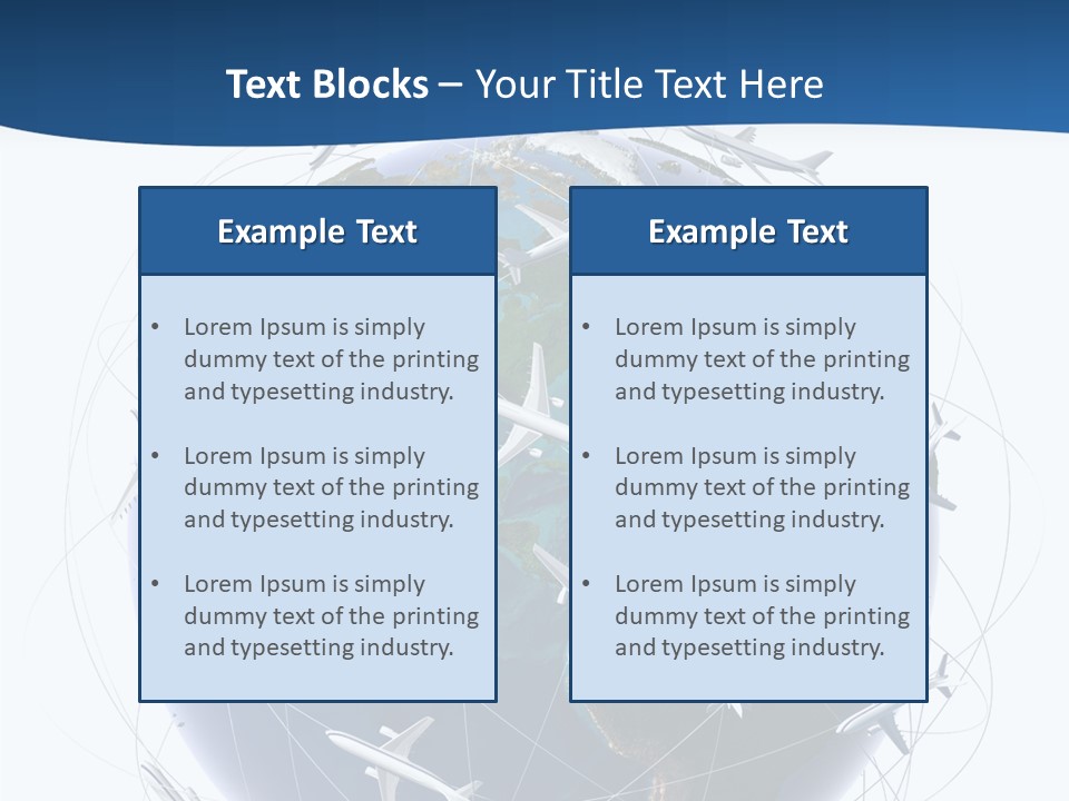 Travel Around The World PowerPoint Template