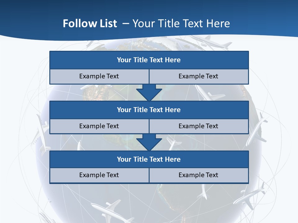 Travel Around The World PowerPoint Template