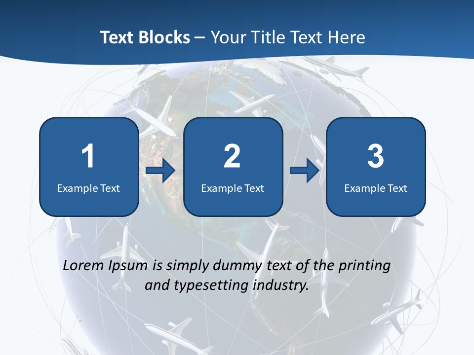 Travel Around The World PowerPoint Template