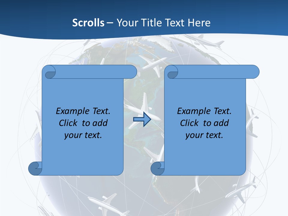 Travel Around The World PowerPoint Template