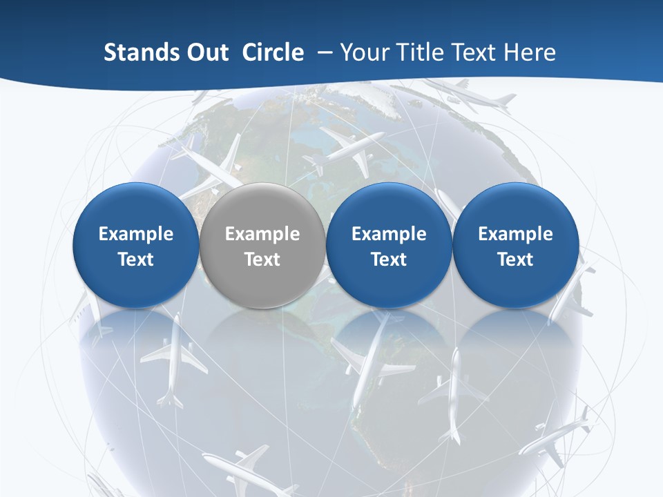 Travel Around The World PowerPoint Template