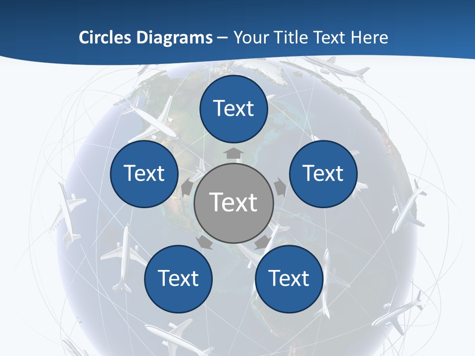 Travel Around The World PowerPoint Template