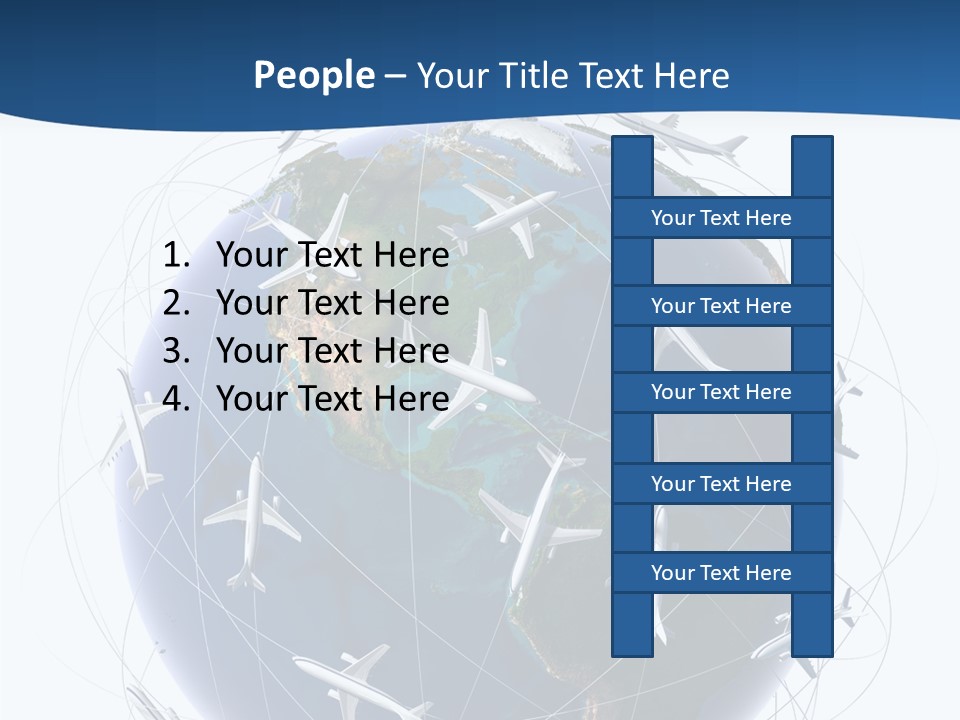 Travel Around The World PowerPoint Template
