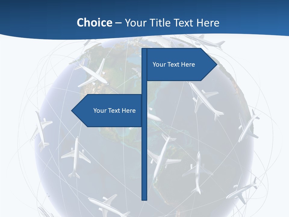 Travel Around The World PowerPoint Template