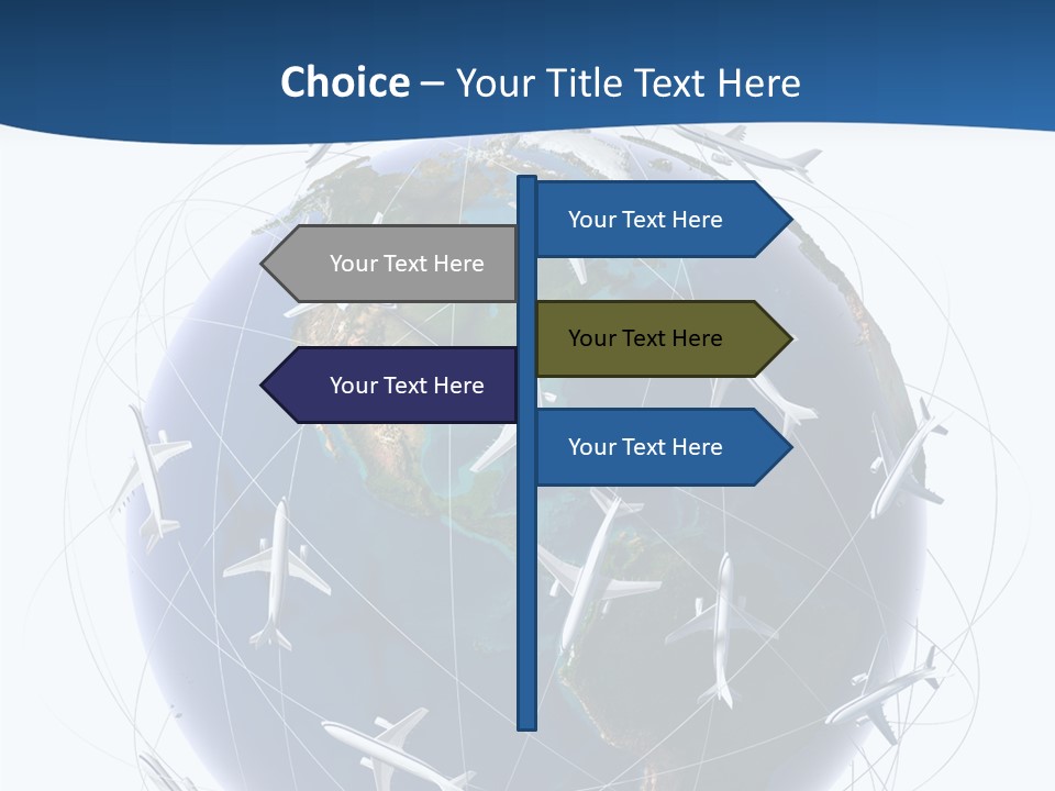 Travel Around The World PowerPoint Template