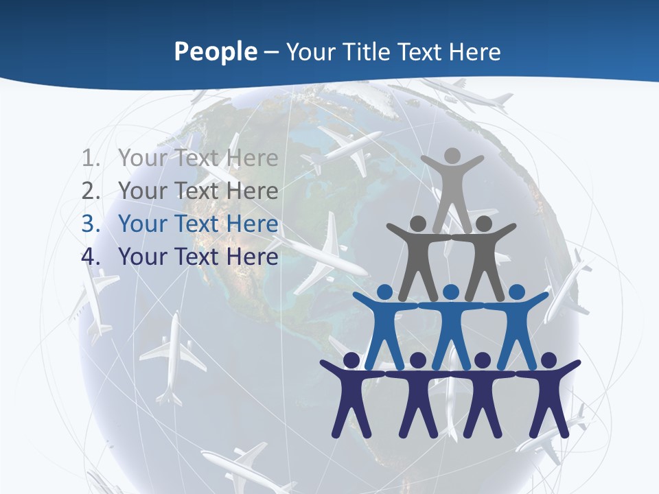 Travel Around The World PowerPoint Template