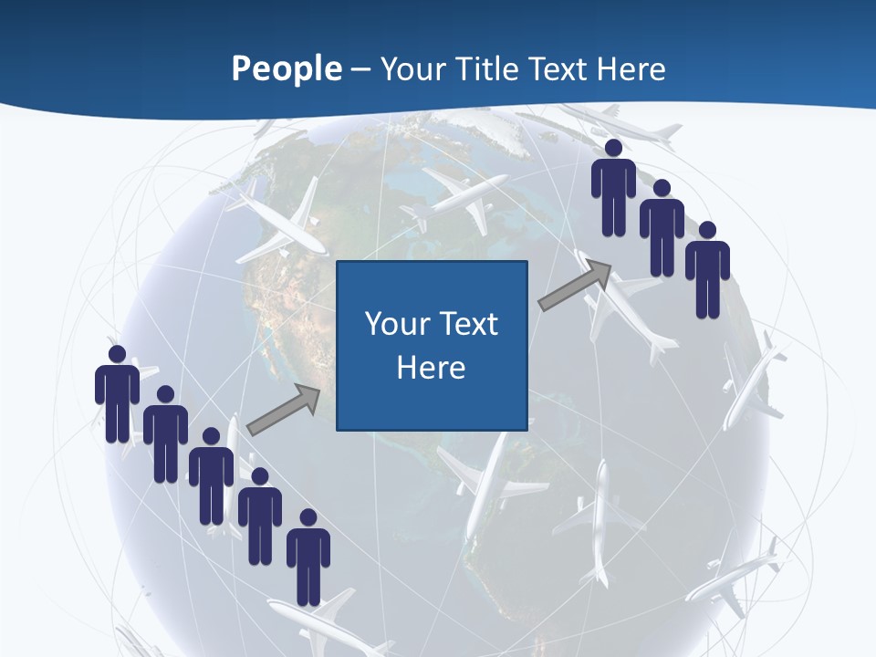 Travel Around The World PowerPoint Template