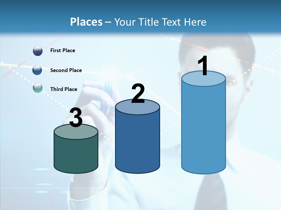 Businessman Drawings PowerPoint Template