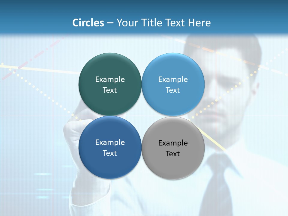 Businessman Drawings PowerPoint Template