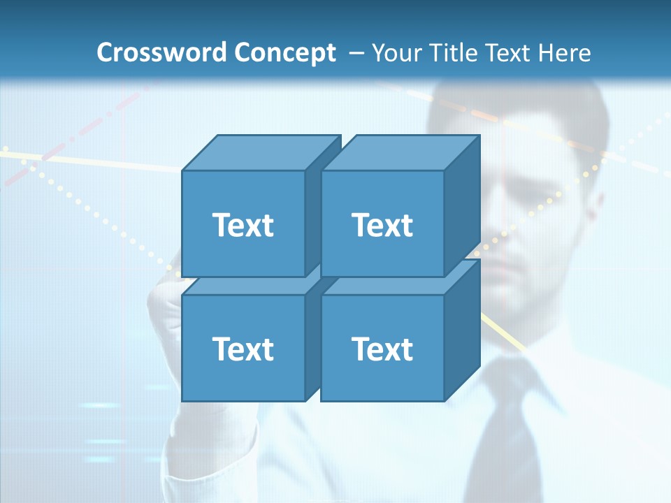 Businessman Drawings PowerPoint Template