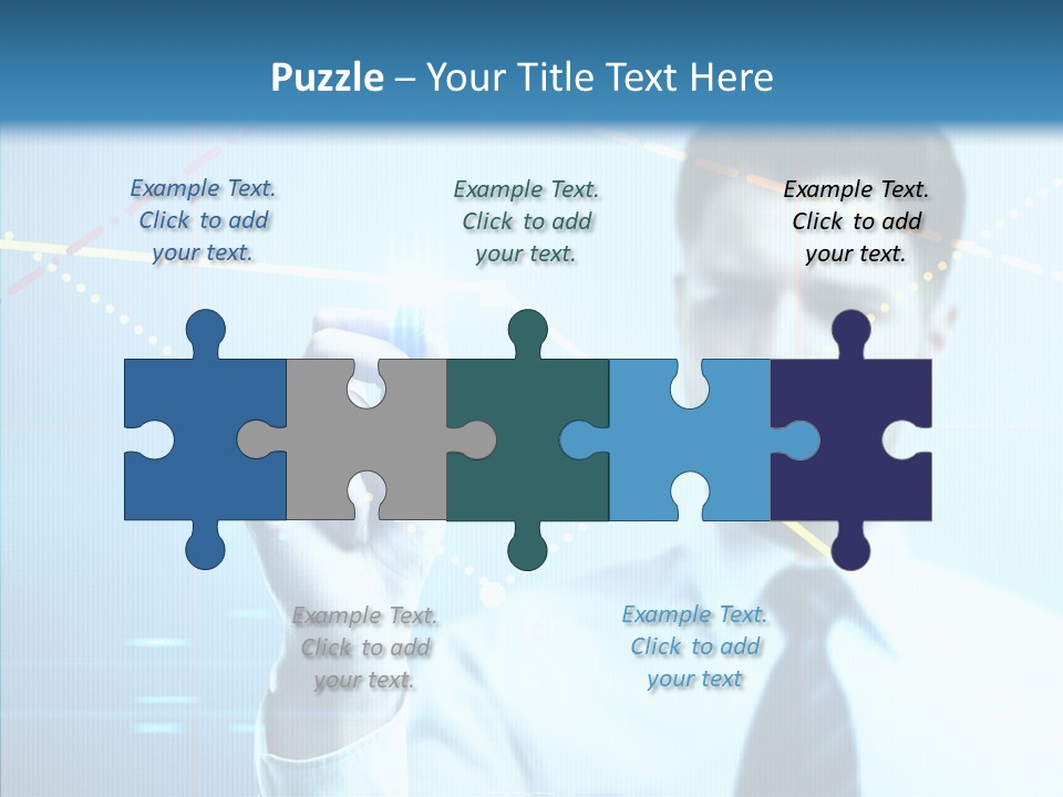 Businessman Drawings PowerPoint Template
