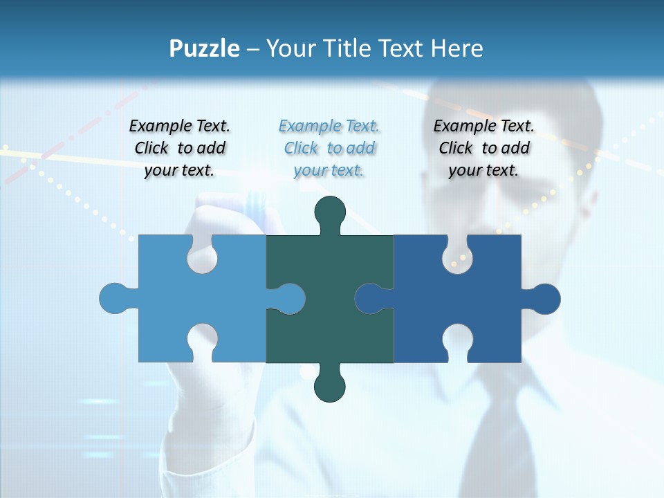 Businessman Drawings PowerPoint Template