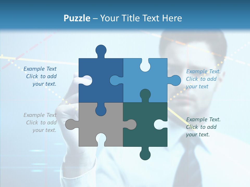 Businessman Drawings PowerPoint Template