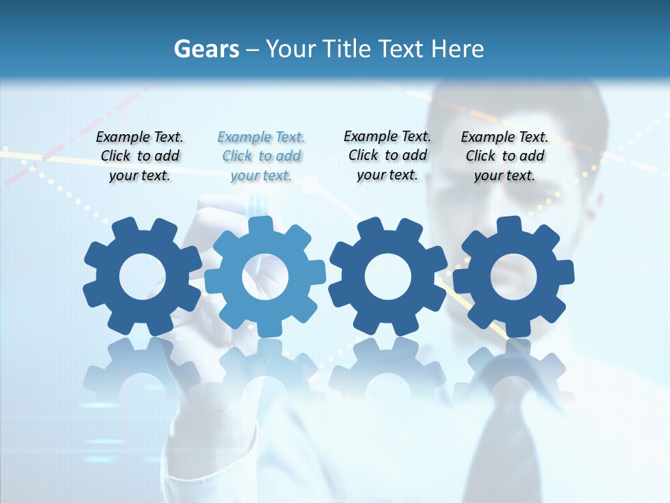 Businessman Drawings PowerPoint Template