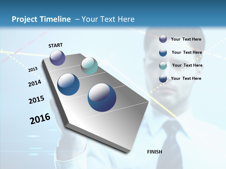 Businessman Drawings PowerPoint Template