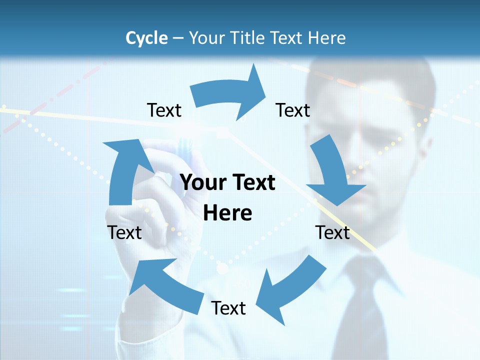 Businessman Drawings PowerPoint Template