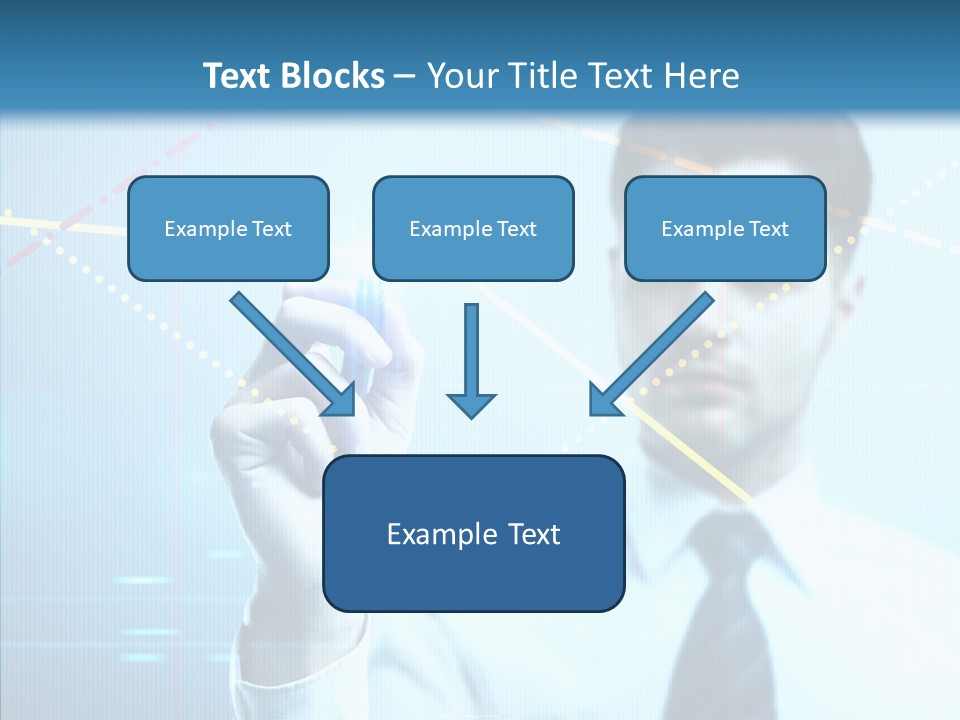 Businessman Drawings PowerPoint Template