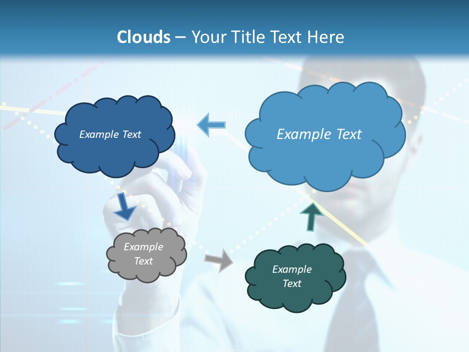 Businessman Drawings PowerPoint Template