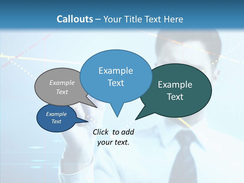 Businessman Drawings PowerPoint Template