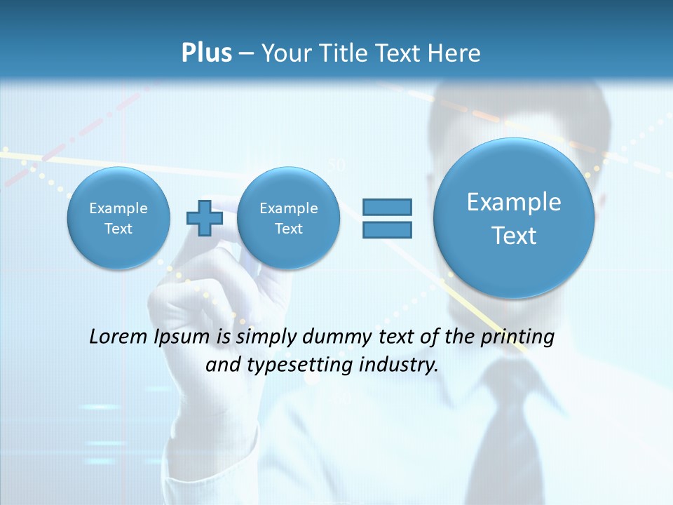 Businessman Drawings PowerPoint Template