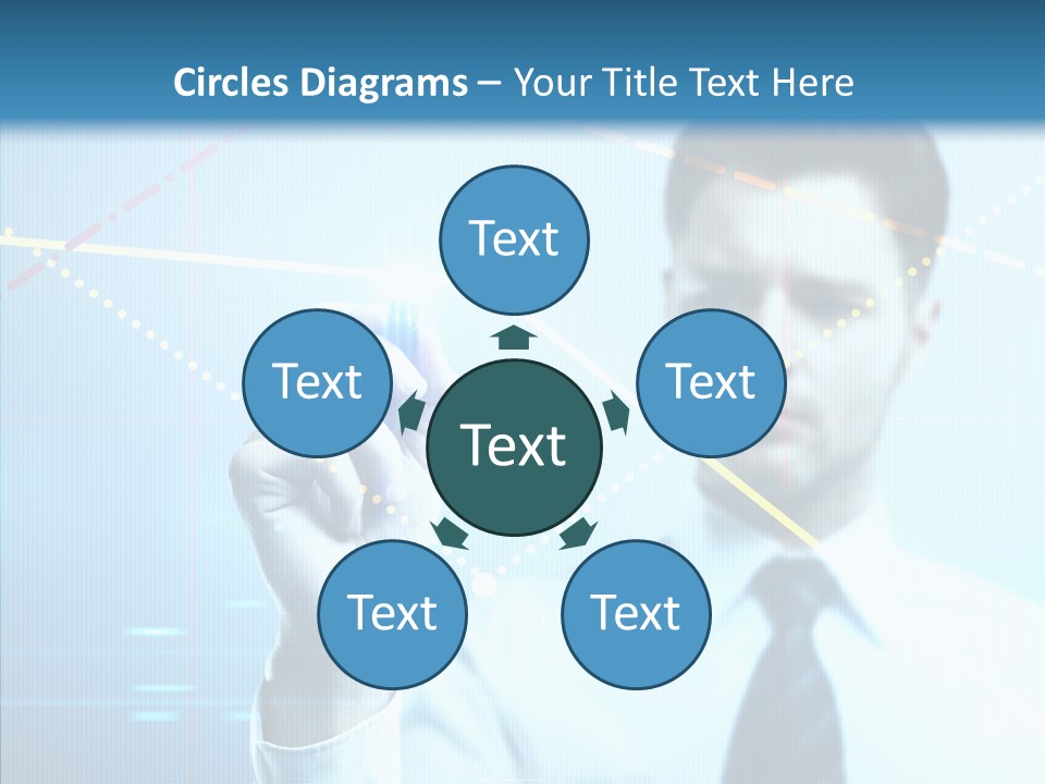 Businessman Drawings PowerPoint Template