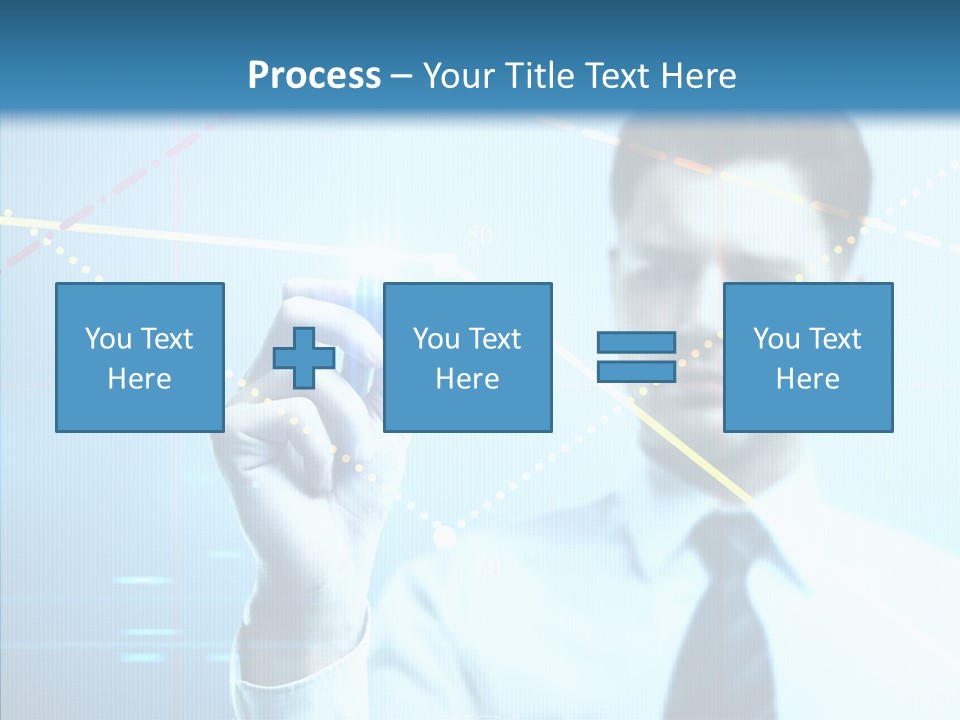 Businessman Drawings PowerPoint Template