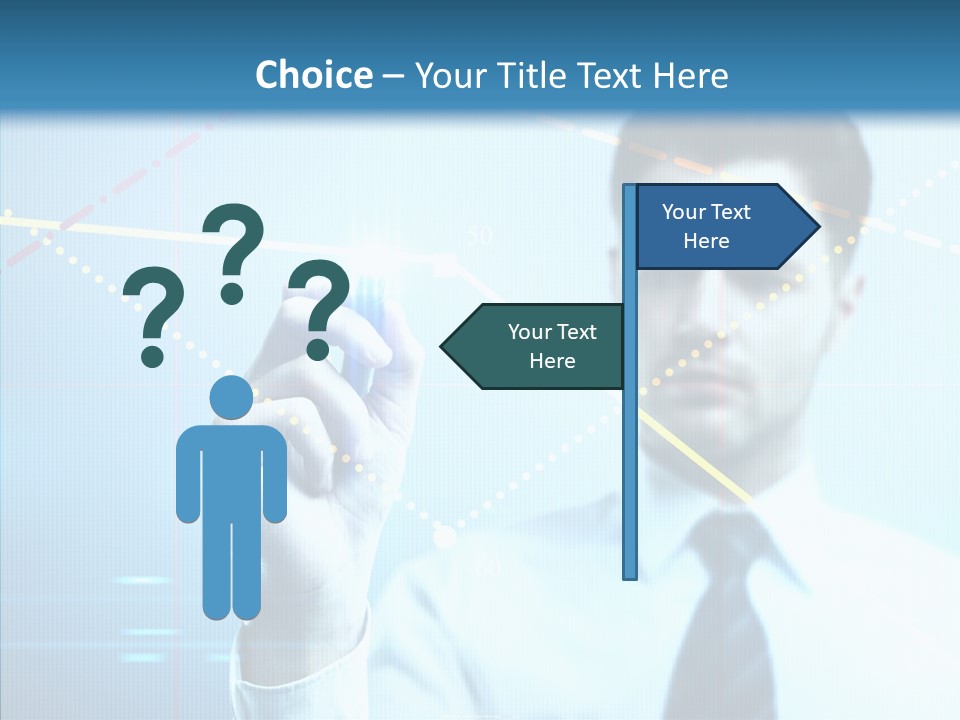 Businessman Drawings PowerPoint Template