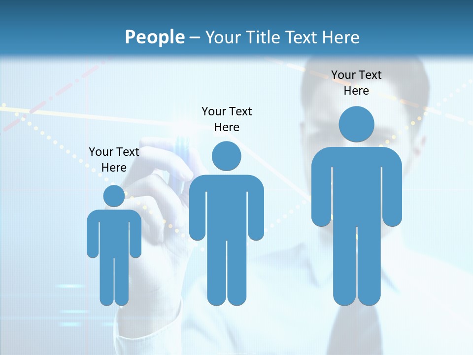 Businessman Drawings PowerPoint Template