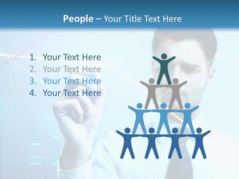 Businessman Drawings PowerPoint Template