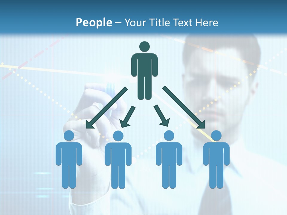 Businessman Drawings PowerPoint Template