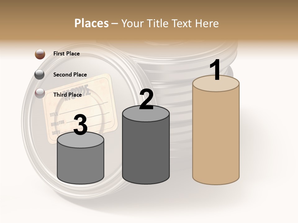 Film Cans PowerPoint Template